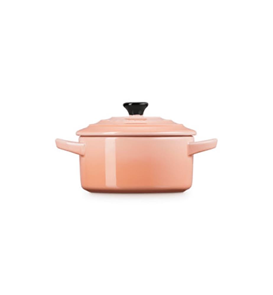 Mini Cocotte en Céramique 10 cm - Orange Clair