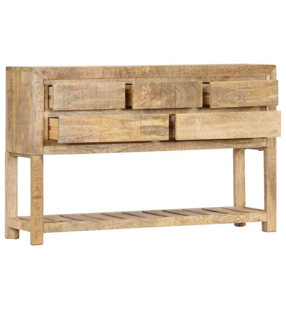 Sideboard 120 x 30 x 75 cm Massivholz Mango