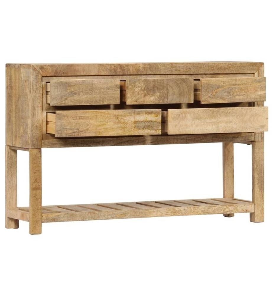 Sideboard 120 x 30 x 75 cm Massivholz Mango