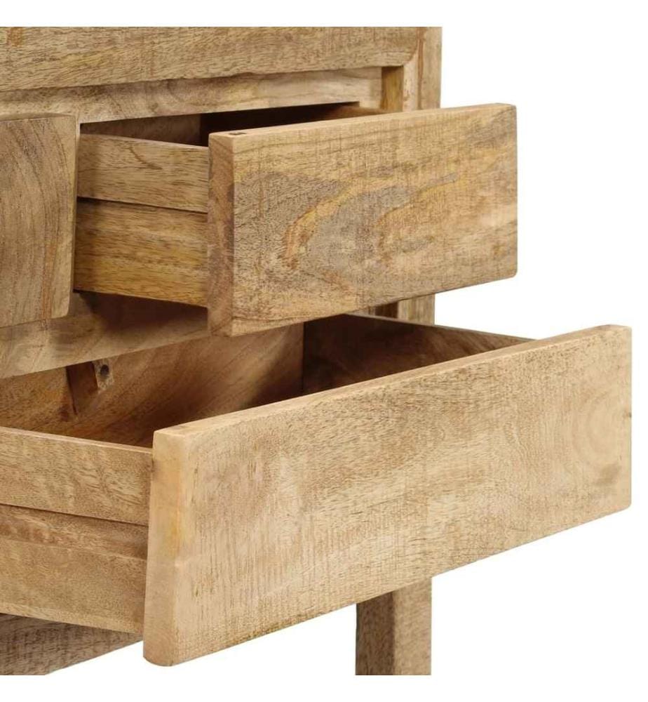 Sideboard 120 x 30 x 75 cm Massivholz Mango