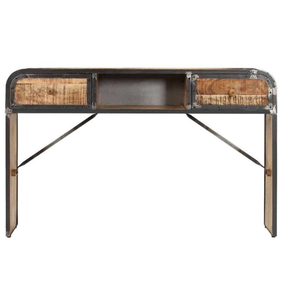 Buffet 120 x 30 x 75 cm Bois de manguier massif