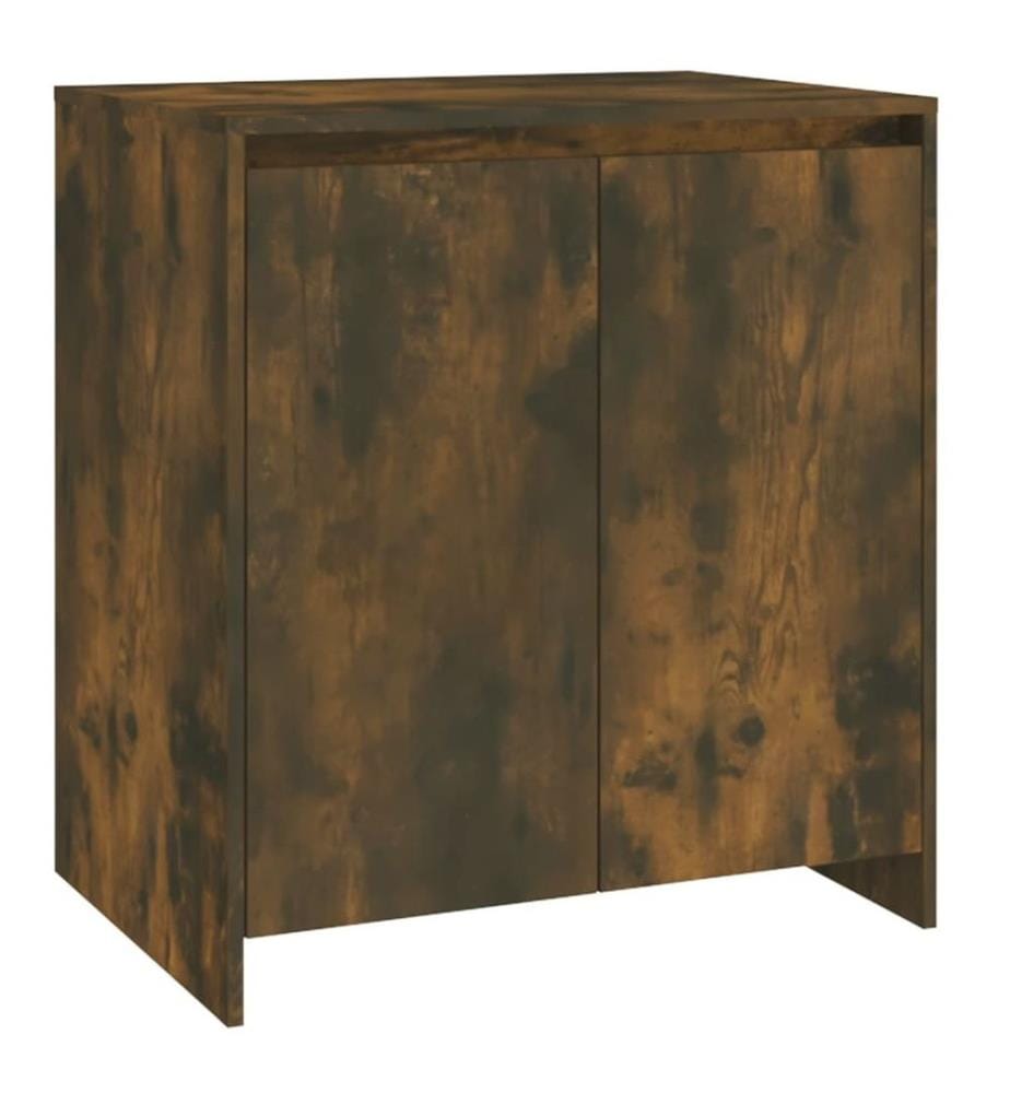 Buffets 2 pcs Chêne fumé Bois d'ingénierie