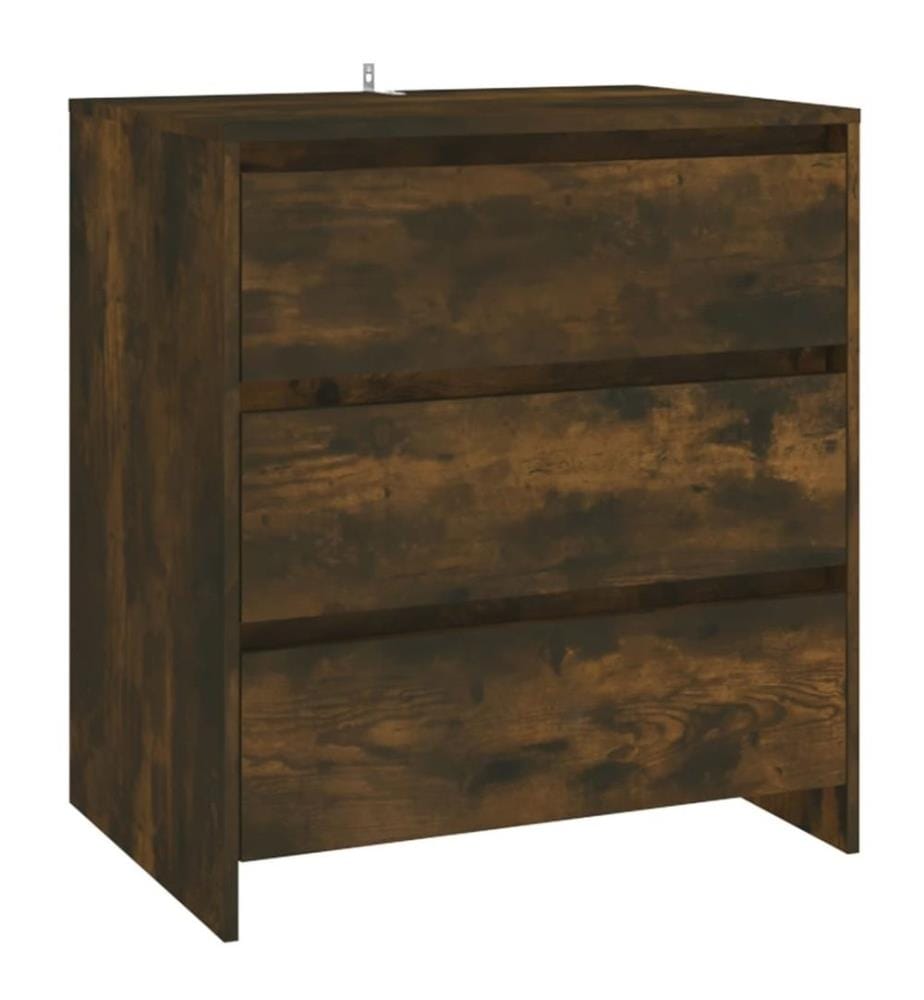 Buffets 2 pcs Chêne fumé Bois d'ingénierie