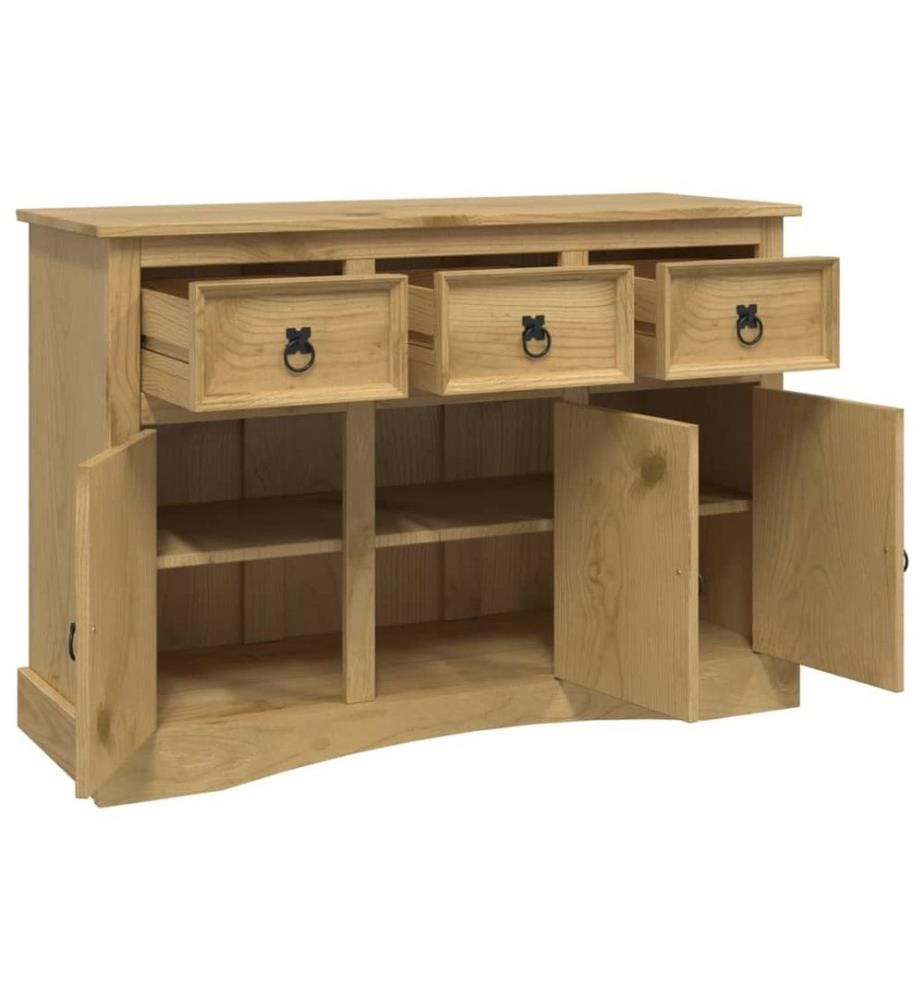Sideboard Corona 115x43x79,5 cm Massivholz Mexikanische Kiefer