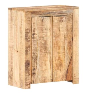 Sideboard 59x33x75 cm Raues Mangoholz