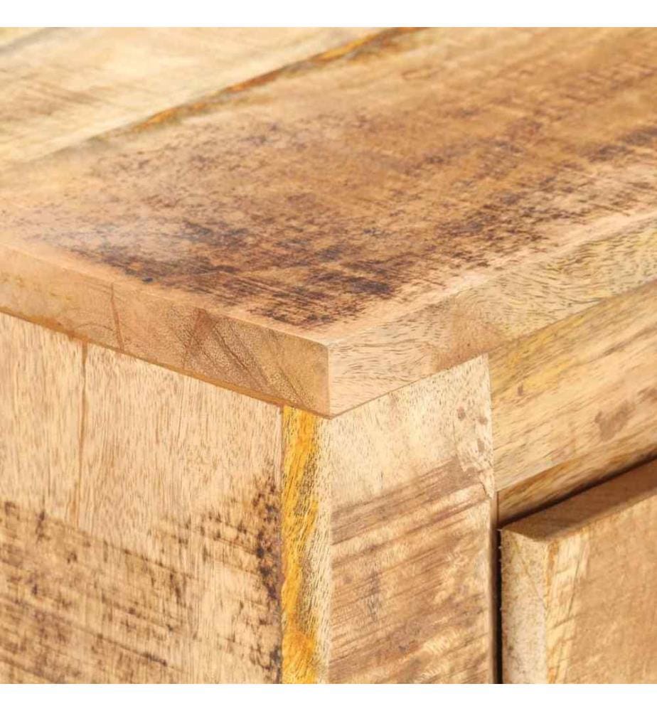 Sideboard 59x33x75 cm Raues Mangoholz