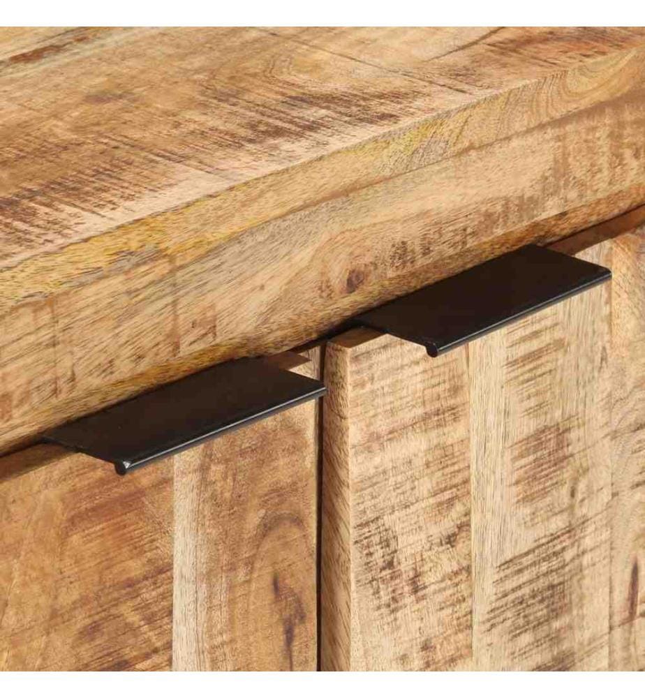 Sideboard 59x33x75 cm Raues Mangoholz