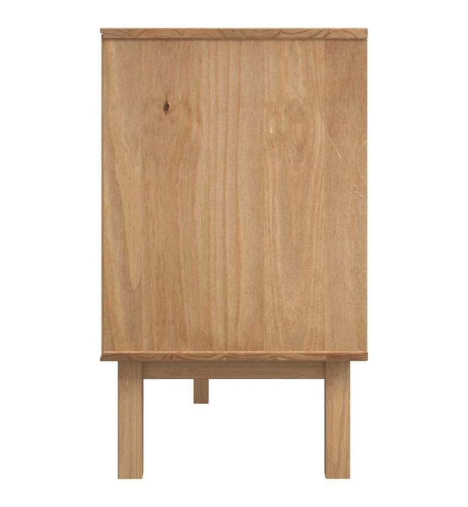 Sideboard OTTA Braun&Grau 114x43x73,5 cm Massivholz Kiefer
