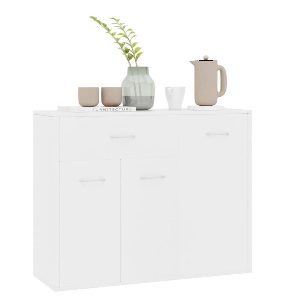 Sideboard Weiss 88x30x70 cm Holzwerkstoff