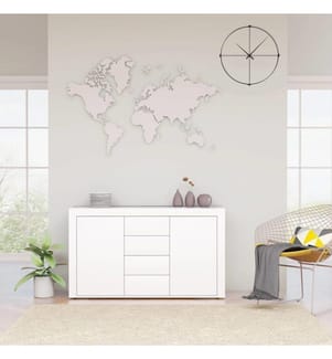 Sideboard Weiss 120×36×69 cm Holzwerkstoff