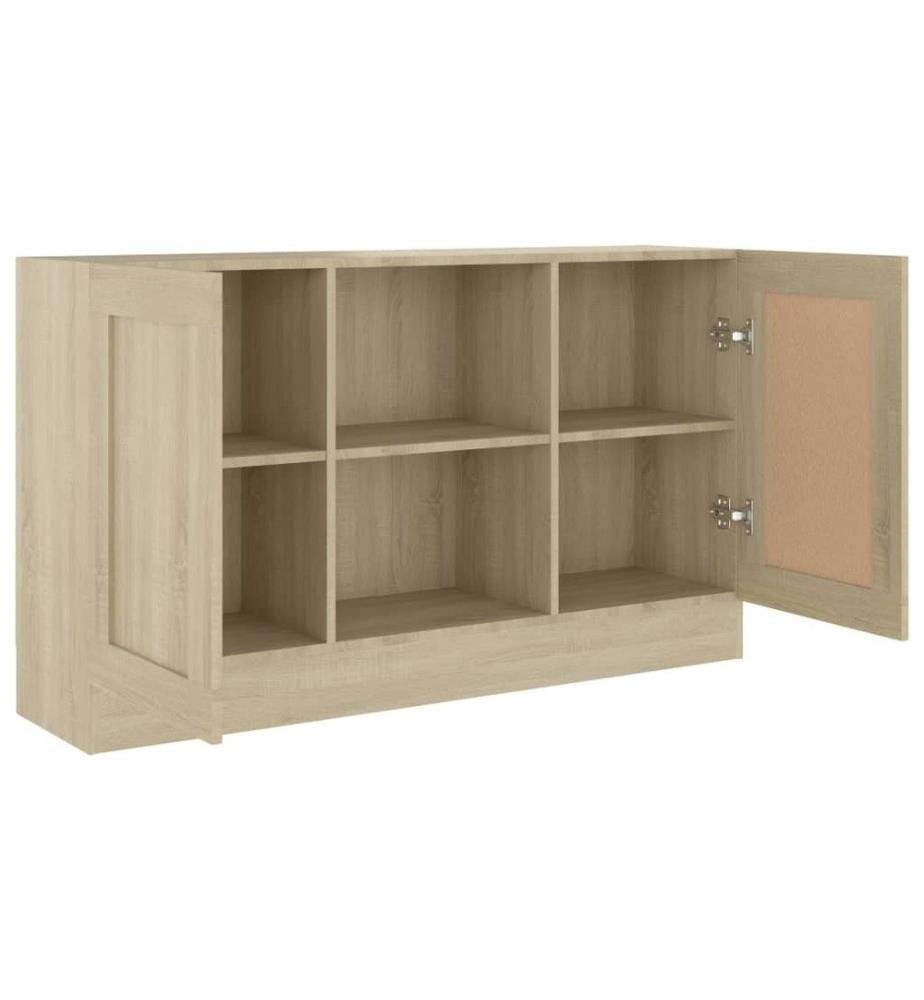 Sideboard Sonoma-Eiche 120x30,5x70 cm Holzwerkstoff