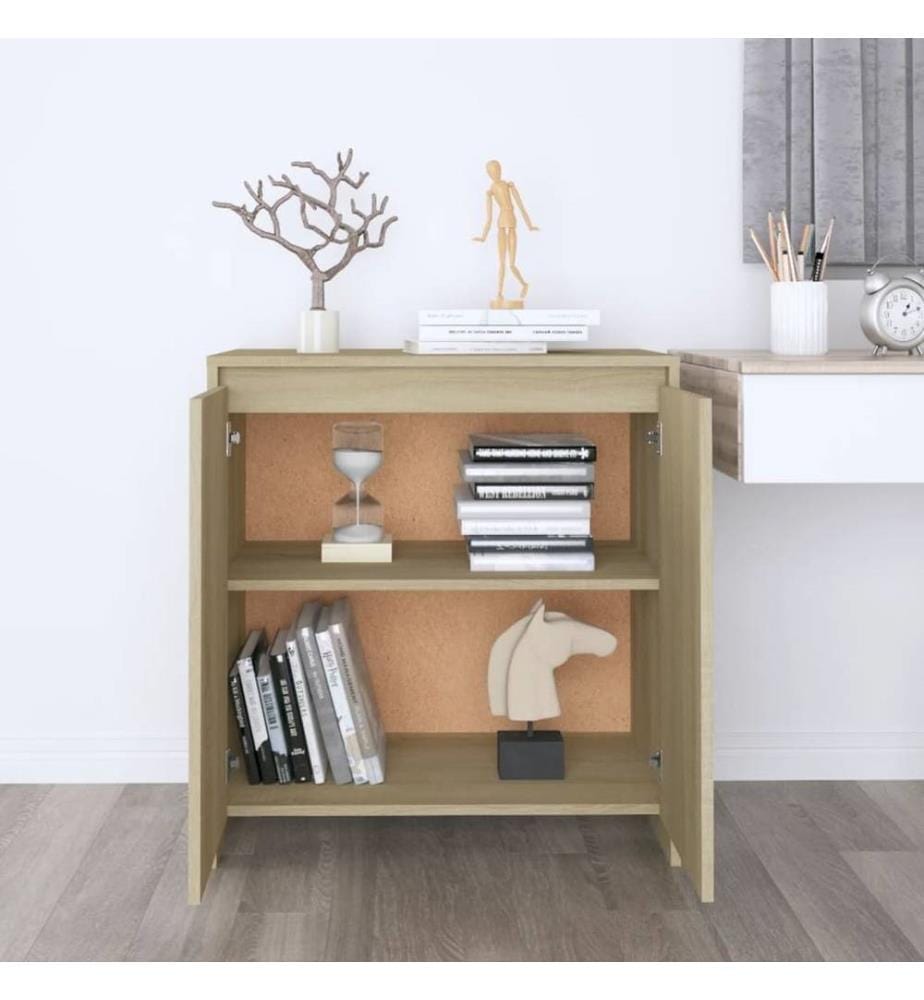 Buffet Chêne sonoma 70x41x75 cm Bois d'ingénierie