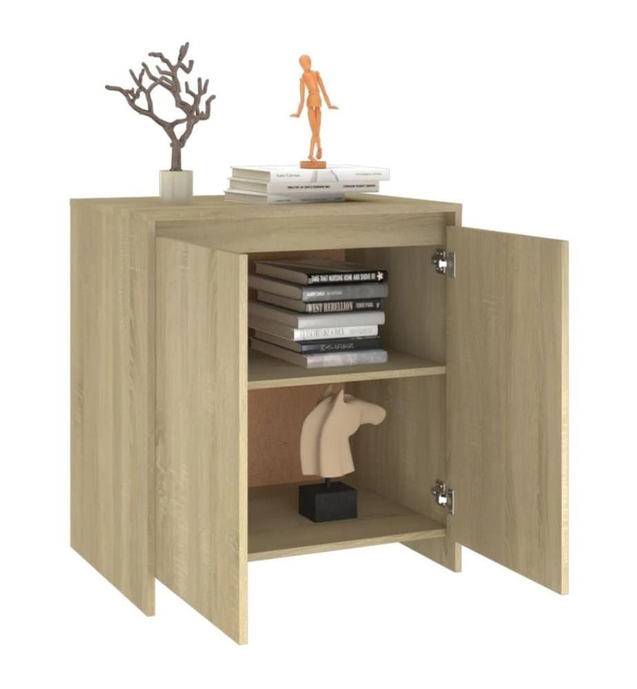 Buffet Chêne sonoma 70x41x75 cm Bois d'ingénierie