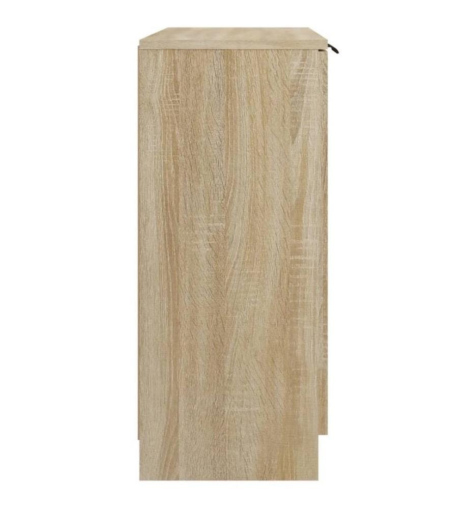 Sideboard Sonoma-Eiche 60x30x70 cm Holzwerkstoff