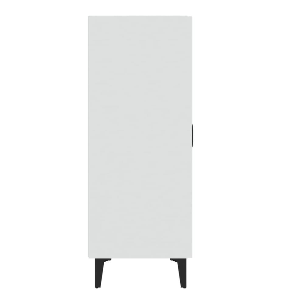 Buffet Blanc 70x34x90 cm Bois d'ingénierie