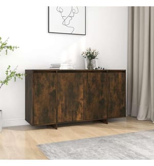 Sideboard Räuchereiche 135x41x75 cm Holzwerkstoff