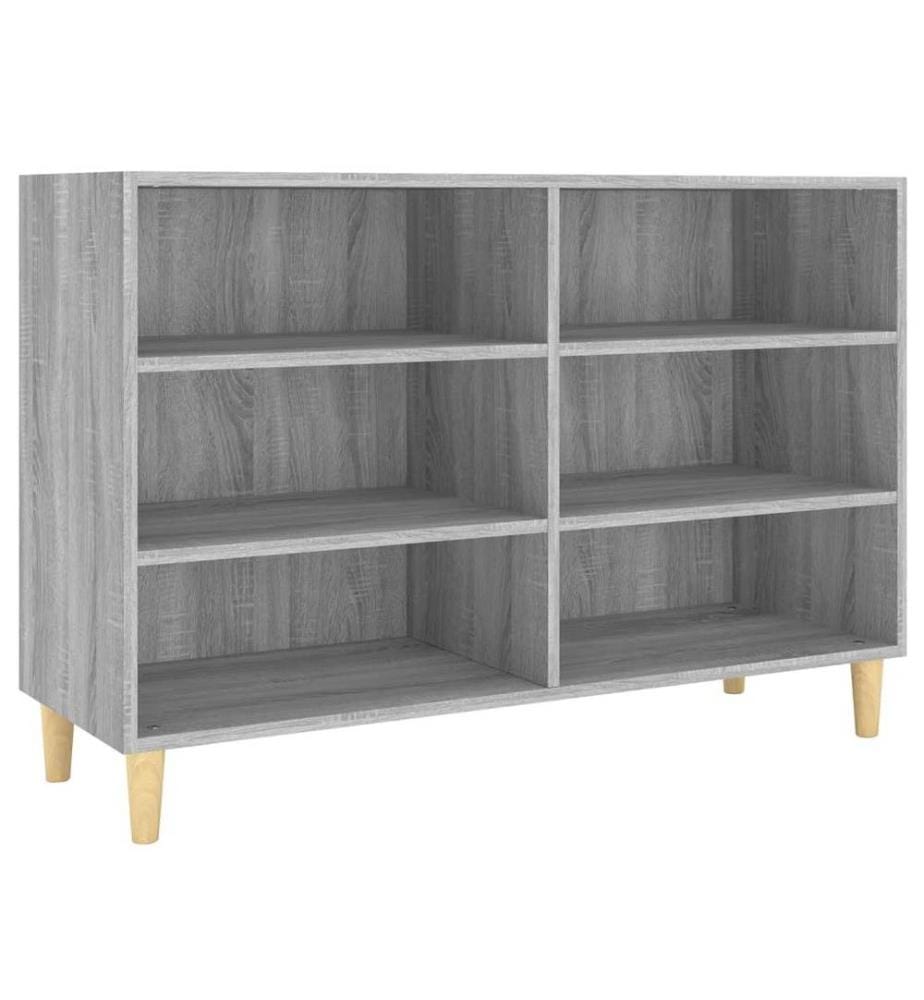 Sideboard Grau Sonoma 103,5x35x70 cm Holzwerkstoff
