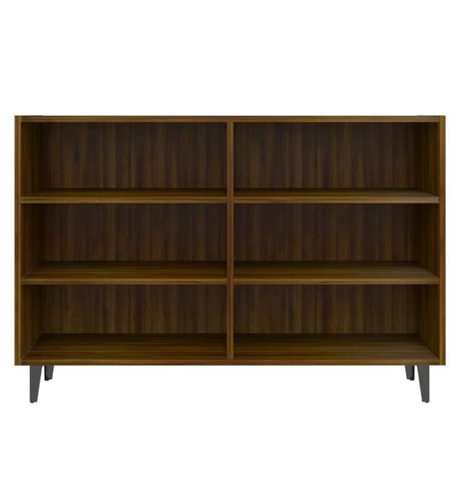Sideboard Braun Eichen-Optik 103,5x35x70 cm Holzwerkstoff