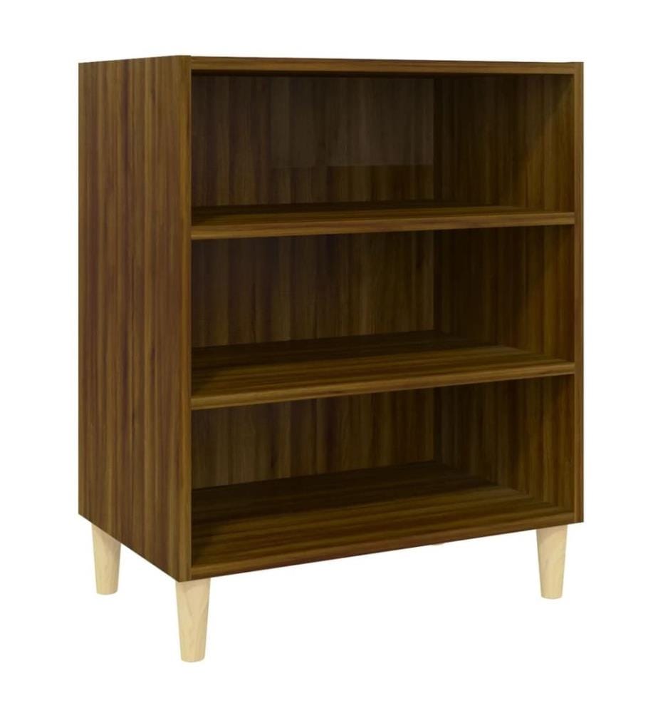 Buffet Chêne marron 57x35x70 cm Aggloméré