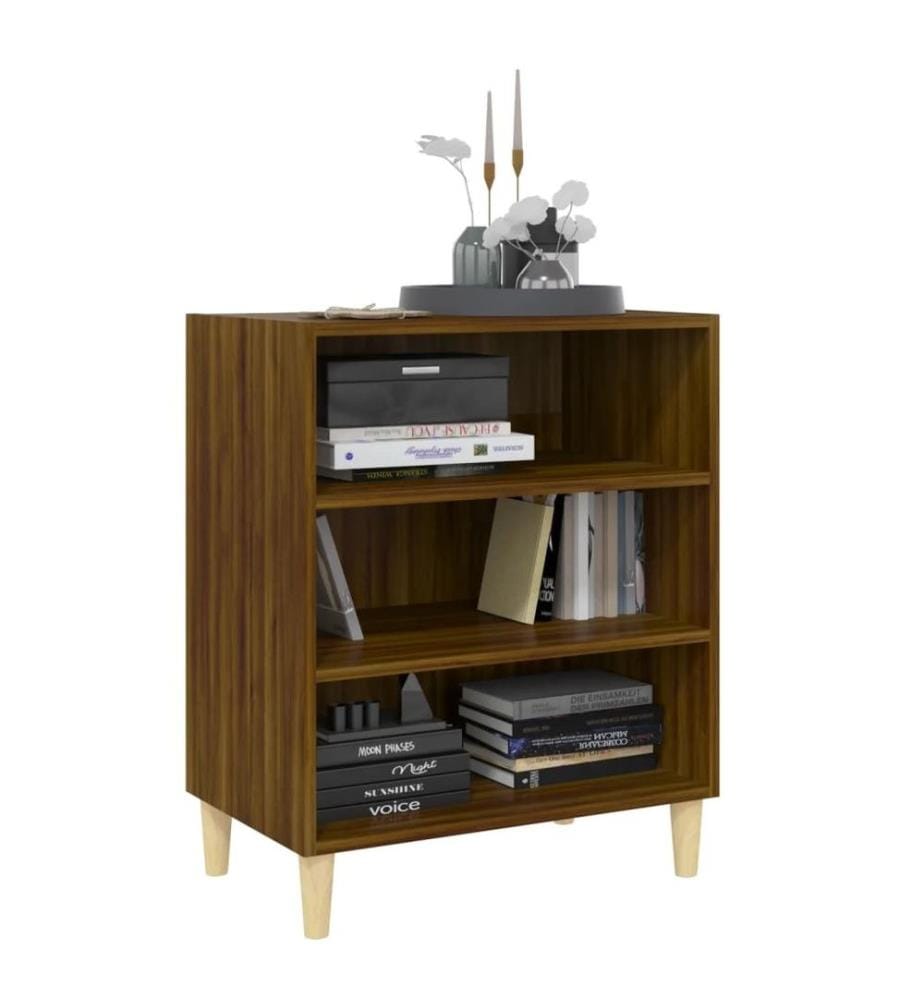 Buffet Chêne marron 57x35x70 cm Aggloméré