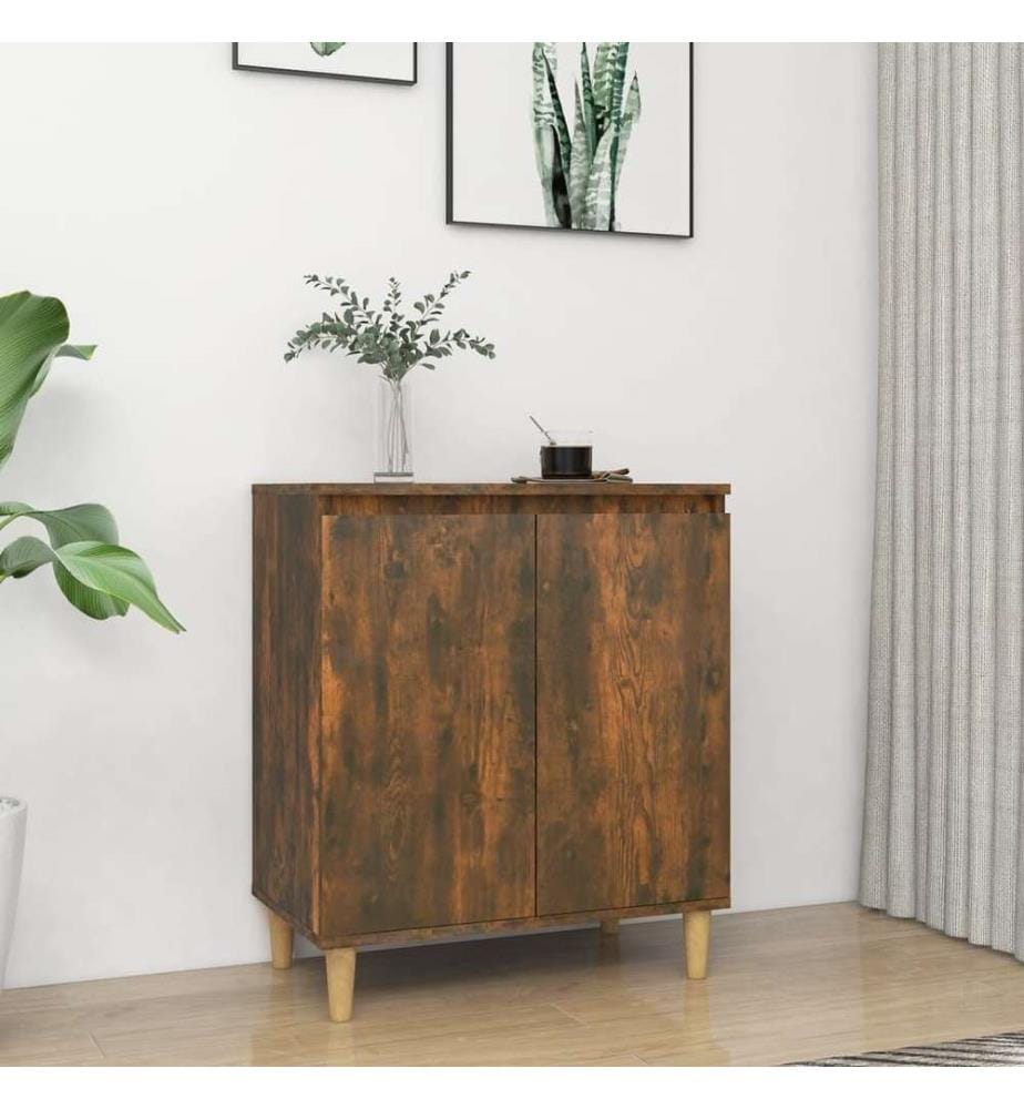 Sideboard Räuchereiche 60x35x70 cm Holzwerkstoff