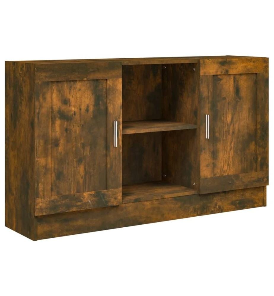Sideboard Räuchereiche 120x30,5x70 cm Holzwerkstoff