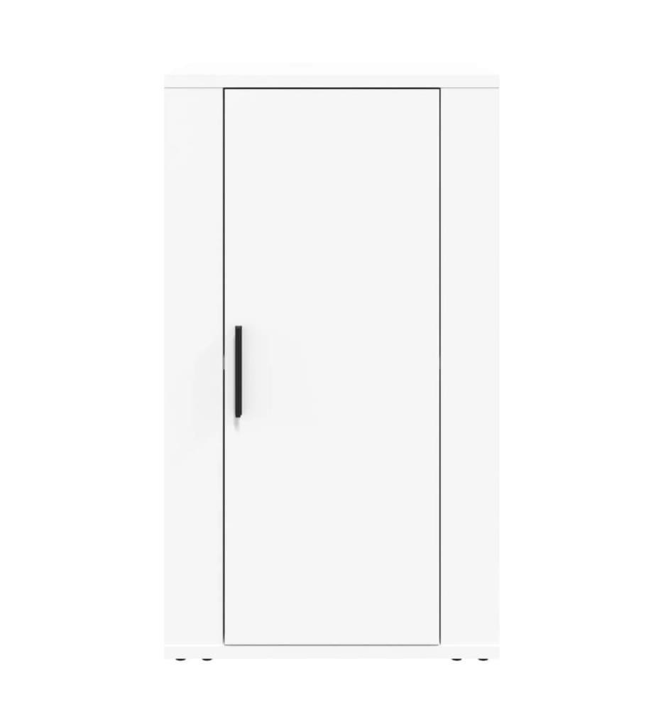 Buffet Blanc 40x33x70 cm Bois d'ingénierie