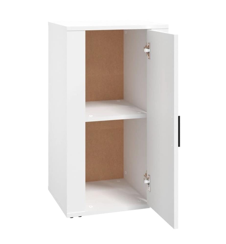 Buffet Blanc 40x33x70 cm Bois d'ingénierie