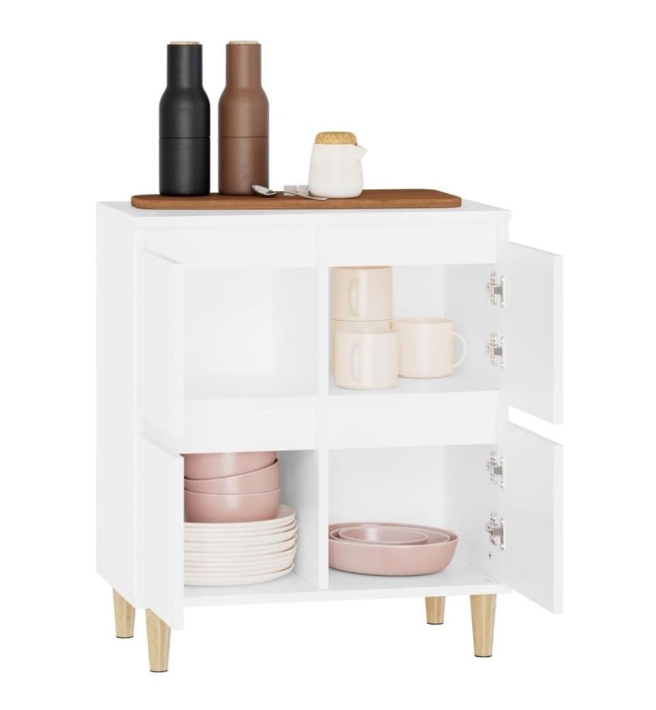 Sideboard Weiss 60x35x70 cm Holzwerkstoff