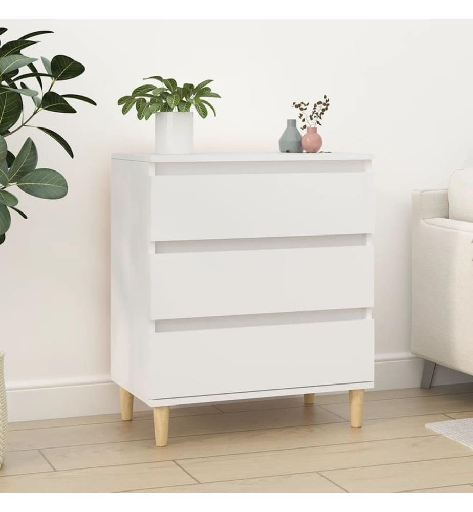 Sideboard Weiss 60x35x70 cm Holzwerkstoff