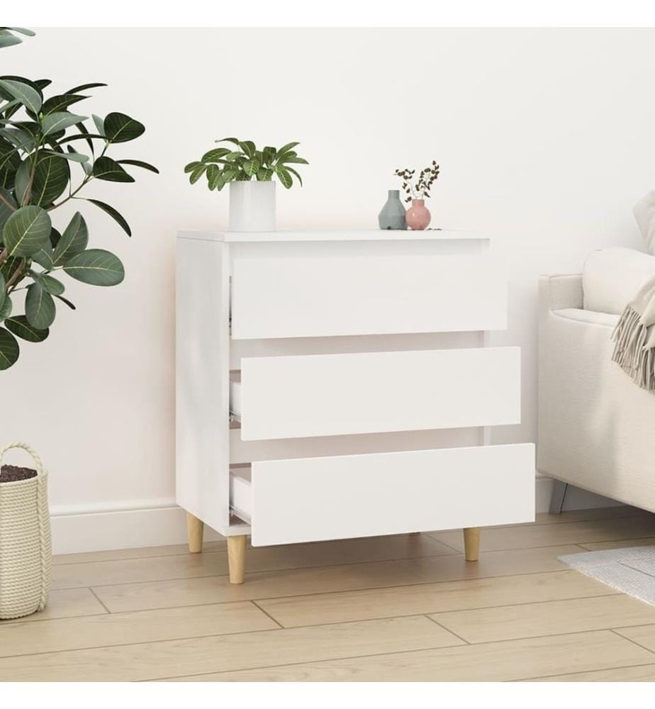 Sideboard Weiss 60x35x70 cm Holzwerkstoff