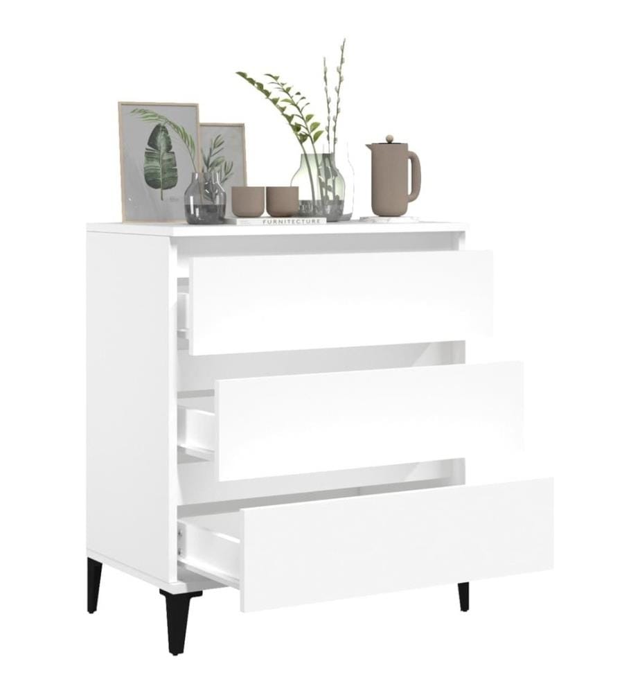 Sideboard Weiss 60x35x70 cm Holzwerkstoff