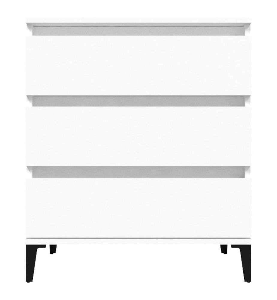 Sideboard Weiss 60x35x70 cm Holzwerkstoff
