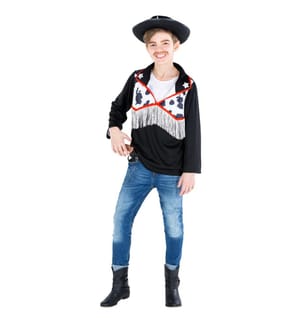 Jungenkostüm Cowboy Hemd Sheriff