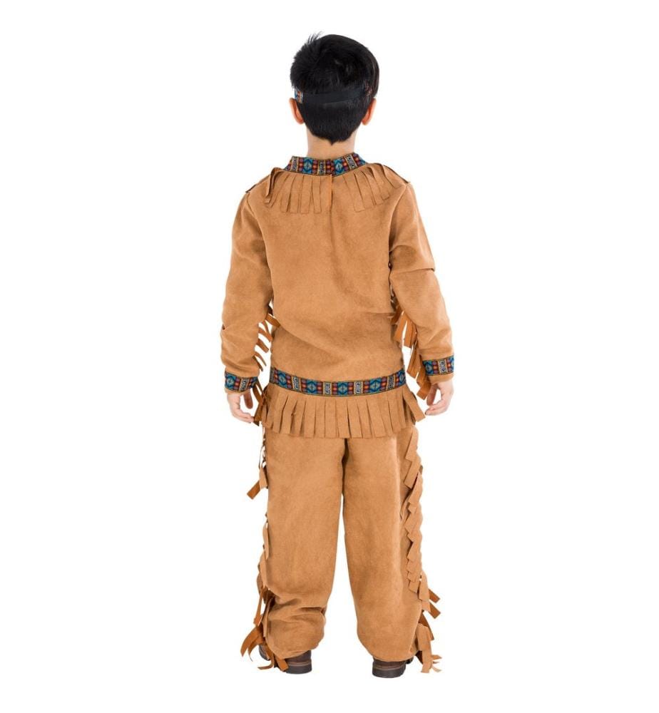 Jungenkostüm Indianer einsamer Wolf