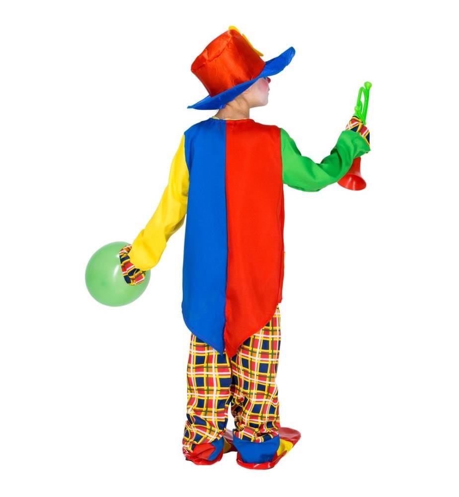 Kinder - Teenkostüm Clown Sockenschuss
