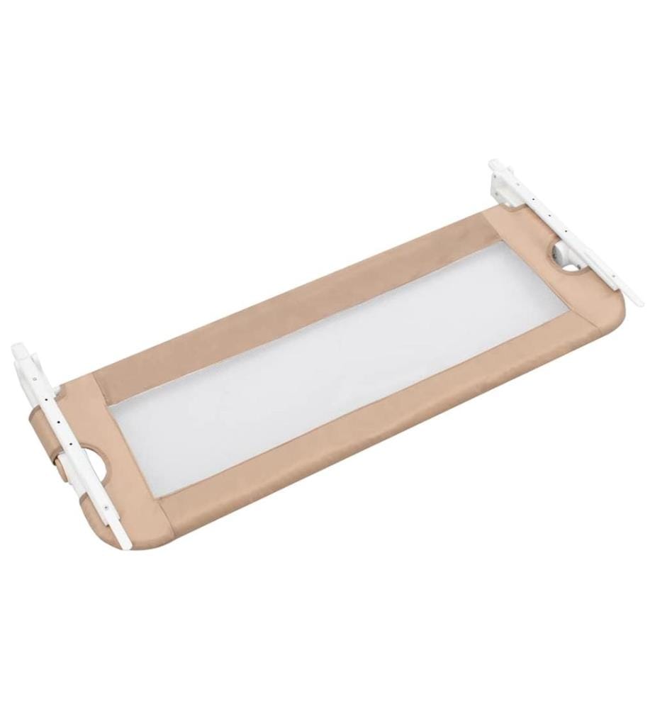 Kleinkind-Bettschutzgitter Taupe 102x42 cm Polyester
