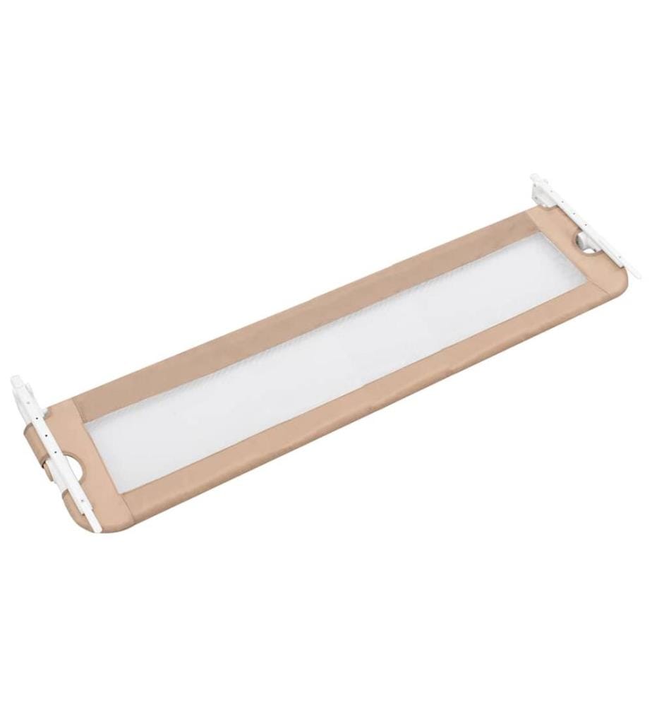 Kleinkind-Bettschutzgitter Taupe 150x42 cm Polyester