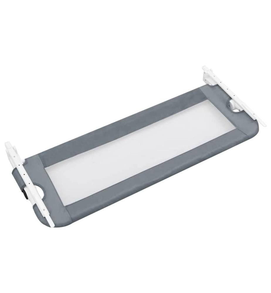 Kleinkind-Bettschutzgitter Grau 102x42 cm Polyester