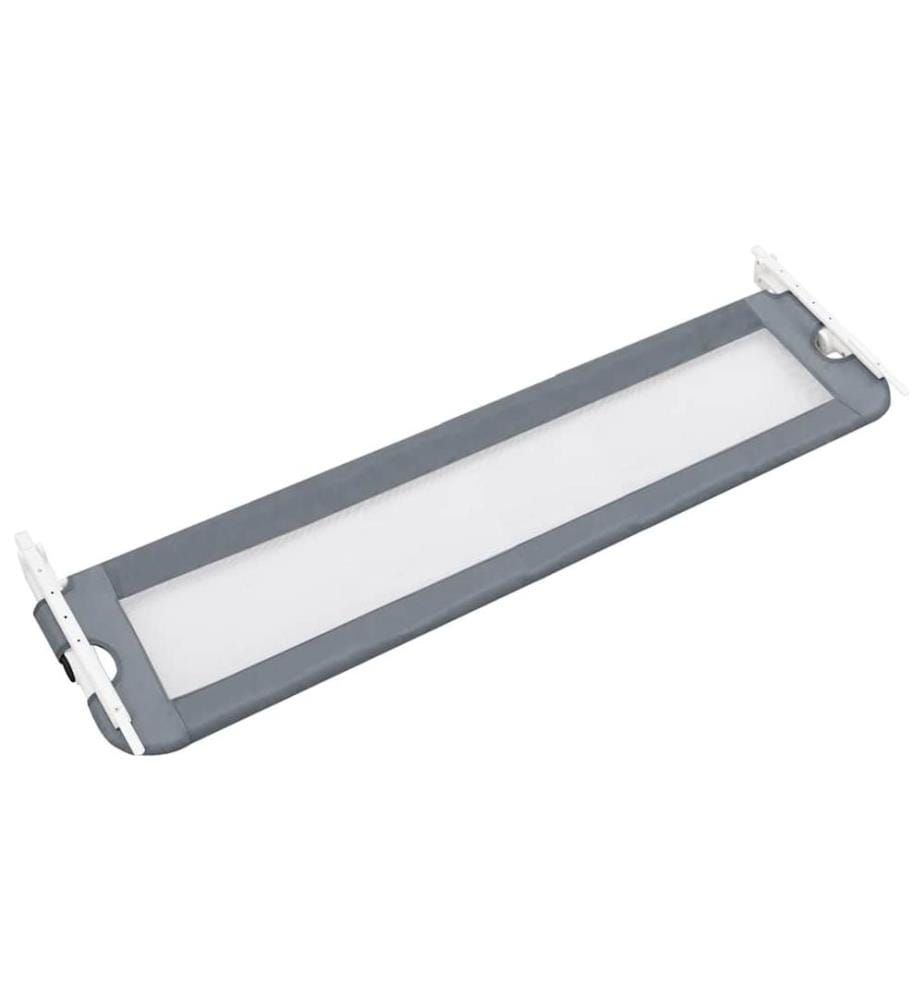 Kleinkind-Bettschutzgitter Grau 150x42 cm Polyester
