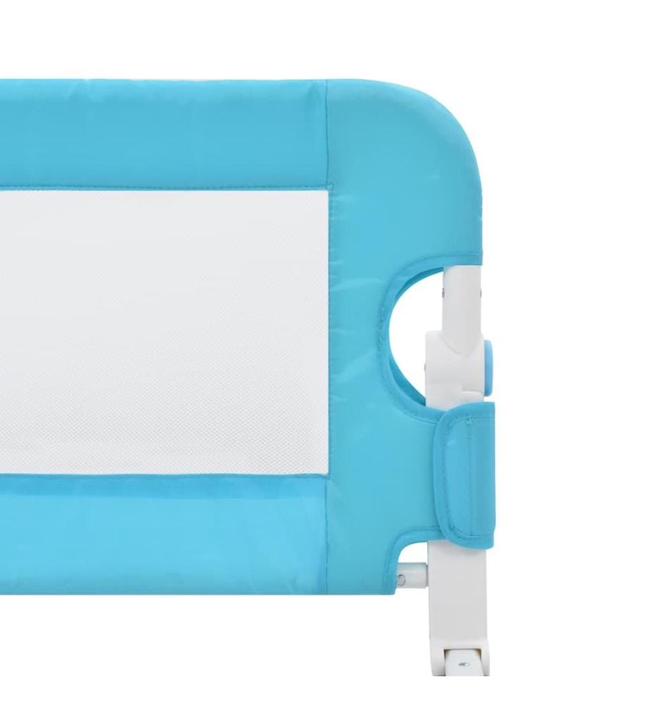 Kleinkind-Bettschutzgitter Blau 180x42 cm Polyester