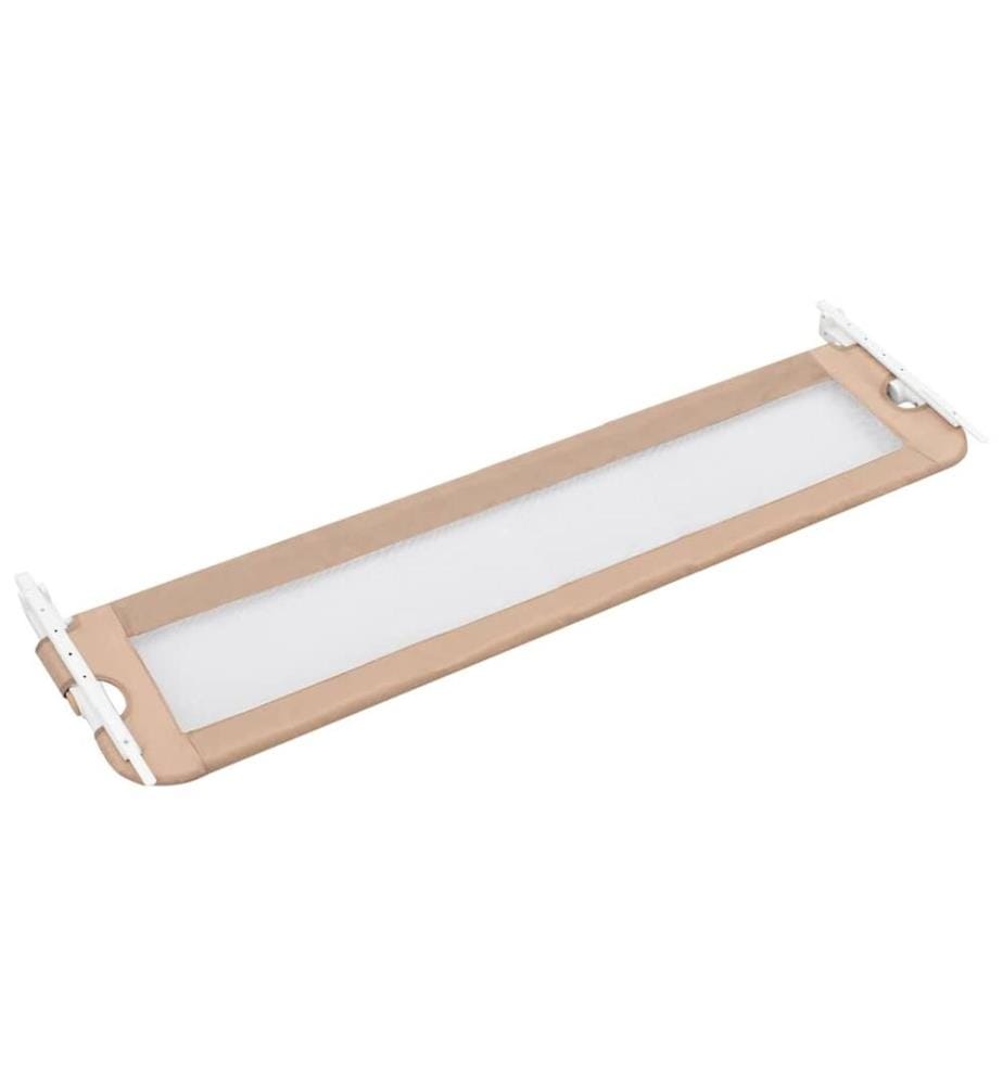 Kleinkind-Bettschutzgitter Taupe 180x42 cm Polyester