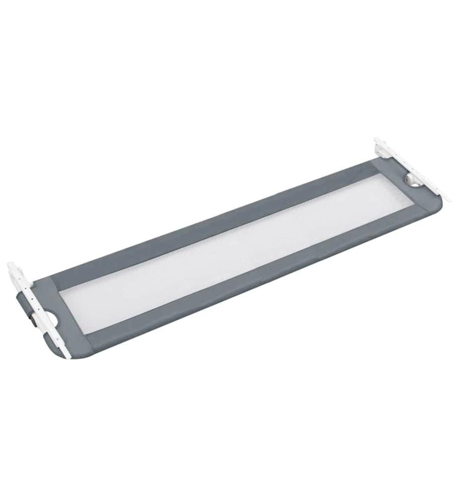 Kleinkind-Bettschutzgitter Grau 180x42 cm Polyester