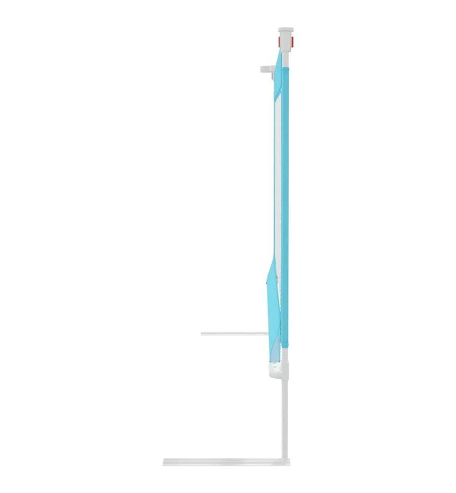 Kleinkind-Bettschutzgitter Blau 190x25 cm Stoff