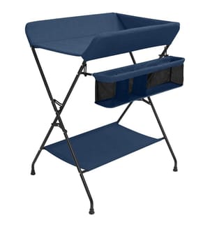 Wickeltisch Marineblau Eisen