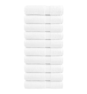 Premium-Duschtücher SOLUND 10 Stk. Weiss 70x140 cm 600 g/m²