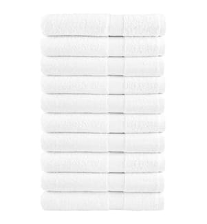 Premium-Handtücher SOLUND 10 Stk. Weiss 100x200 cm 600 g/m²