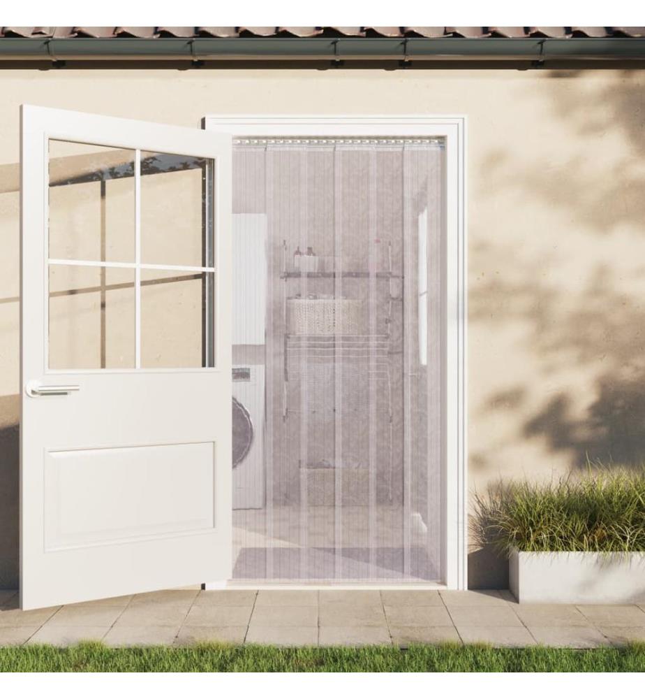 Rideau de porte transparent 300 mmx2,6 mm 25 m PVC