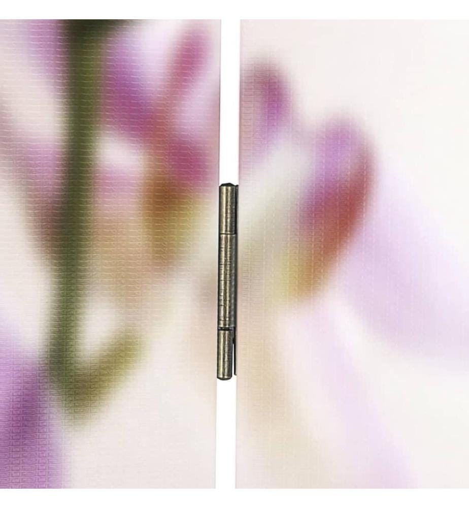 Raumteiler klappbar 120 x 170 cm Blume