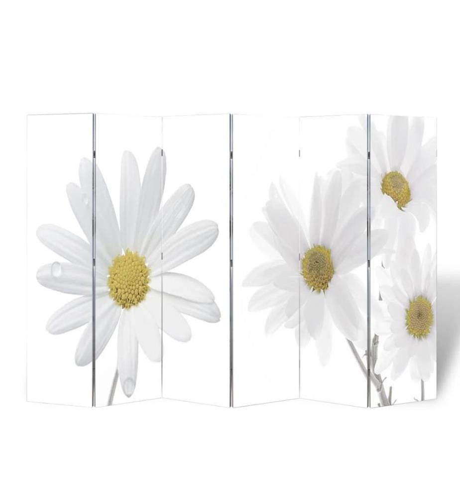 Raumteiler klappbar 217x170 cm Blume
